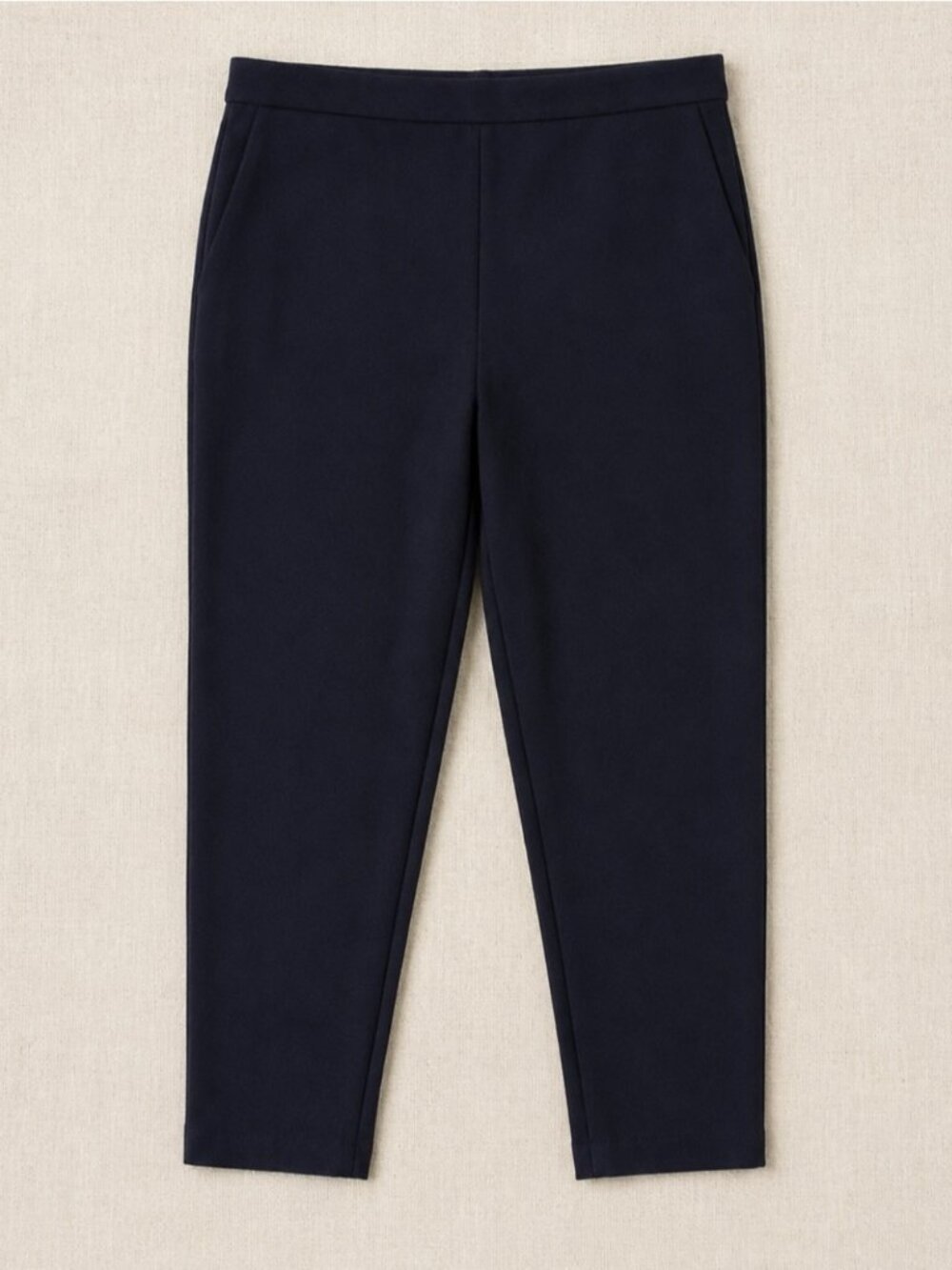 Sympli Black Slim Ankle Pants Size 14 Made in Canada Stretch Career Minimalist